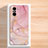 Funda Silicona Gel Goma Patron de Moda Carcasa para Xiaomi Redmi K40 Pro 5G Rosa