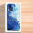 Funda Silicona Gel Goma Patron de Moda Carcasa para Xiaomi Redmi Note 11T 5G Azul