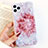 Funda Silicona Gel Goma Patron de Moda Carcasa S01 para Apple iPhone 11 Pro Max Rosa