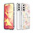 Funda Silicona Gel Goma Patron de Moda Carcasa S03 para Samsung Galaxy S21 FE 5G Multicolor