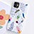 Funda Silicona Gel Goma Patron de Moda Carcasa S08 para Apple iPhone 11 Multicolor