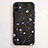 Funda Silicona Gel Goma Patron de Moda Carcasa S12 para Apple iPhone 11 Negro