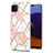 Funda Silicona Gel Goma Patron de Moda Carcasa Y01B para Samsung Galaxy A22s 5G Rosa