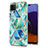 Funda Silicona Gel Goma Patron de Moda Carcasa Y01B para Samsung Galaxy A22s 5G Verde