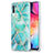 Funda Silicona Gel Goma Patron de Moda Carcasa Y01B para Samsung Galaxy A30S Menta Verde