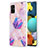 Funda Silicona Gel Goma Patron de Moda Carcasa Y01B para Samsung Galaxy A51 4G Purpura Claro