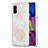Funda Silicona Gel Goma Patron de Moda Carcasa Y01B para Samsung Galaxy M51 Rosa