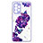 Funda Silicona Gel Goma Patron de Moda Carcasa Y01X para Samsung Galaxy A73 5G Morado