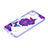 Funda Silicona Gel Goma Patron de Moda Carcasa Y01X para Samsung Galaxy F42 5G Morado