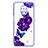 Funda Silicona Gel Goma Patron de Moda Carcasa Y01X para Xiaomi Redmi Note 9 Pro Morado