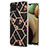 Funda Silicona Gel Goma Patron de Moda Carcasa Y02B para Samsung Galaxy M12 Negro