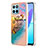 Funda Silicona Gel Goma Patron de Moda Carcasa Y03B para Huawei Honor X8 5G Multicolor