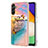 Funda Silicona Gel Goma Patron de Moda Carcasa Y03B para Samsung Galaxy A04s Multicolor