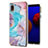 Funda Silicona Gel Goma Patron de Moda Carcasa Y03B para Samsung Galaxy M01 Core Azul