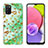 Funda Silicona Gel Goma Patron de Moda Carcasa Y04B para Samsung Galaxy F02S SM-E025F Menta Verde