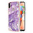 Funda Silicona Gel Goma Patron de Moda Carcasa Y05B para Samsung Galaxy A11 Morado