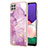 Funda Silicona Gel Goma Patron de Moda Carcasa Y05B para Samsung Galaxy A22s 5G Purpura Claro