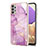 Funda Silicona Gel Goma Patron de Moda Carcasa Y05B para Samsung Galaxy M32 5G Purpura Claro