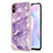 Funda Silicona Gel Goma Patron de Moda Carcasa Y05B para Xiaomi Redmi 9A Morado