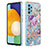 Funda Silicona Gel Goma Patron de Moda Carcasa Y06B para Samsung Galaxy A52 4G Purpura Claro