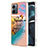 Funda Silicona Gel Goma Patron de Moda Carcasa YB3 para Motorola Moto G14 Multicolor