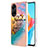 Funda Silicona Gel Goma Patron de Moda Carcasa YB3 para Oppo A98 5G Multicolor