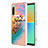 Funda Silicona Gel Goma Patron de Moda Carcasa YB4 para Sony Xperia 10 IV Multicolor