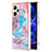 Funda Silicona Gel Goma Patron de Moda Carcasa YB4 para Xiaomi Redmi Note 12 Explorer Azul