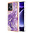 Funda Silicona Gel Goma Patron de Moda Carcasa YB5 para Xiaomi Poco F5 5G Morado