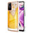 Funda Silicona Gel Goma Patron de Moda Carcasa YB6 para Xiaomi Redmi Note 12S Amarillo