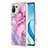 Funda Silicona Gel Goma Patron de Moda Carcasa YB7 para Xiaomi Mi 11 Lite 4G Purpura Claro