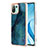 Funda Silicona Gel Goma Patron de Moda Carcasa YB7 para Xiaomi Mi 11 Lite 5G NE Verde