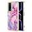 Funda Silicona Gel Goma Patron de Moda Carcasa YB7 para Xiaomi Redmi K60 5G Purpura Claro