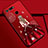 Funda Silicona Gel Goma Vestido de Novia Carcasa K03 para Huawei Honor V20 Rojo Rosa