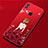 Funda Silicona Gel Goma Vestido de Novia Carcasa para Huawei P Smart (2019) Rojo