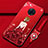 Funda Silicona Gel Goma Vestido de Novia Carcasa para Vivo Nex 3S Rojo