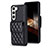 Funda Silicona Goma de Cuero Carcasa BF5 para Samsung Galaxy S24 5G Negro