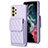 Funda Silicona Goma de Cuero Carcasa BF6 para Samsung Galaxy A13 4G Purpura Claro