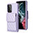 Funda Silicona Goma de Cuero Carcasa BF6 para Samsung Galaxy A53 5G Purpura Claro