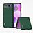 Funda Silicona Goma de Cuero Carcasa BH5 para Motorola Moto Razr 40 5G Verde