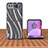 Funda Silicona Goma de Cuero Carcasa BH8 para Motorola Moto Razr 40 5G Gris Oscuro