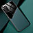 Funda Silicona Goma de Cuero Carcasa con Magnetico para Samsung Galaxy A03s Verde