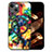 Funda Silicona Goma de Cuero Carcasa con Magnetico S01D para Apple iPhone 14 Multicolor