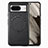 Funda Silicona Goma de Cuero Carcasa con Magnetico S01D para Google Pixel 8 5G Marron