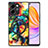 Funda Silicona Goma de Cuero Carcasa con Magnetico S01D para Huawei Honor 80 SE 5G Multicolor