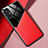 Funda Silicona Goma de Cuero Carcasa con Magnetico S02 para Xiaomi Mi 12X 5G Rojo