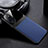 Funda Silicona Goma de Cuero Carcasa FL1 para Huawei Honor 100 Pro 5G Azul