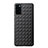 Funda Silicona Goma de Cuero Carcasa H01 para Huawei Honor View 30 5G Negro