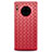 Funda Silicona Goma de Cuero Carcasa H01 para Huawei Mate 30 Pro Rojo