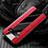 Funda Silicona Goma de Cuero Carcasa H01 para Samsung Galaxy S10 Rojo